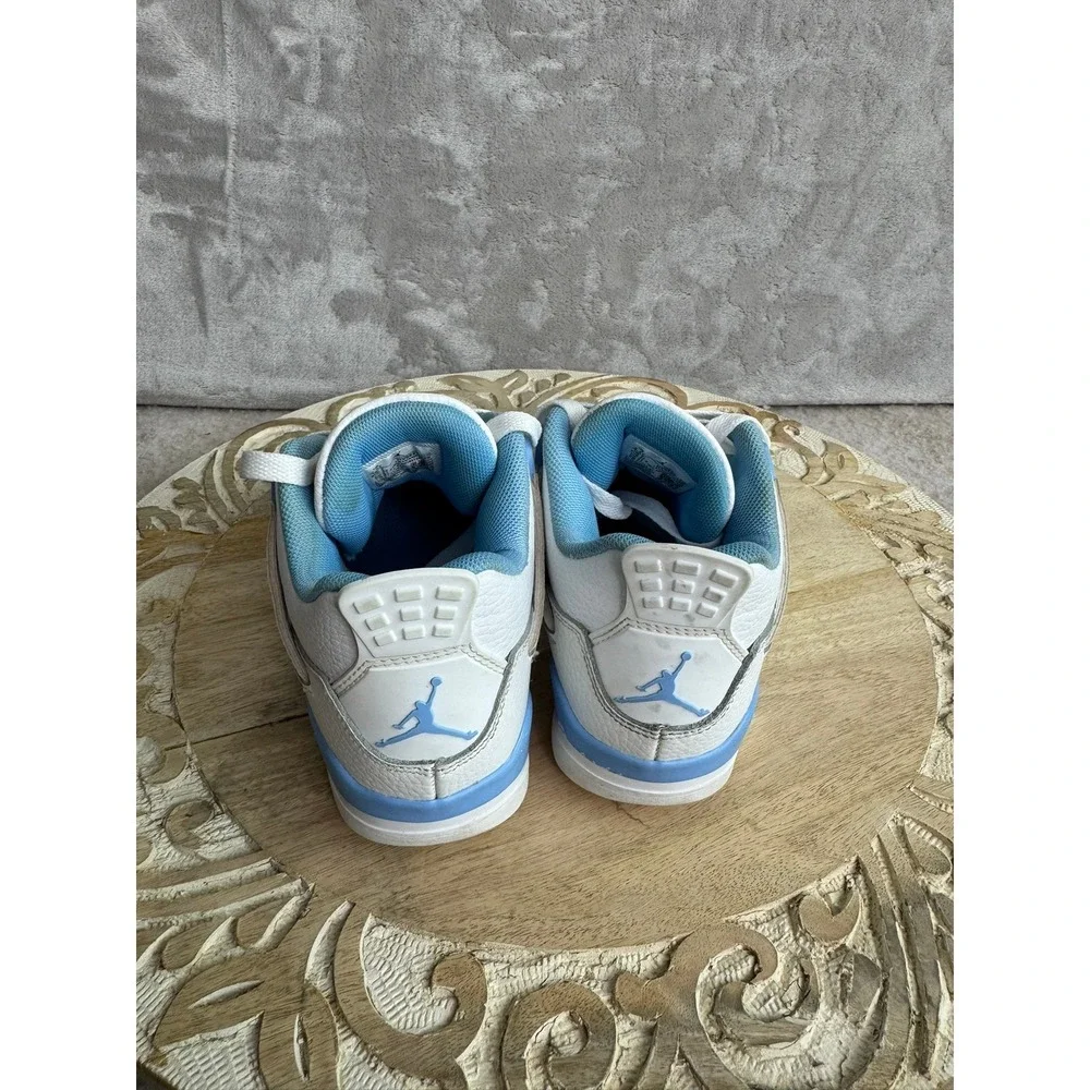 Jordan 4 Retro Military Blue White Blue Kids Sneakers HV0823-100 Size‎ 2.5Y